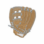 Baseball Glove Embroidered Hooded Sweatshirt