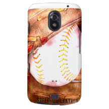 Baseball & Glove Grunge Style Galaxy Nexus Covers