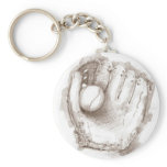 Baseball & Glove - Keychain