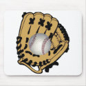 Baseball & Glove Mousepad