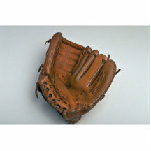 Baseball glove photo sculptures