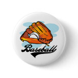 Baseball Glove T-shirts and Gifts Pinback Buttons