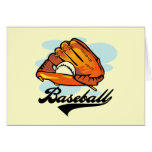 Baseball Glove T-shirts and Gifts Card