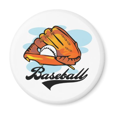 Baseball Glove T-shirts and Gifts Magnet by sport_shop