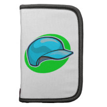 baseball helmet folio planners