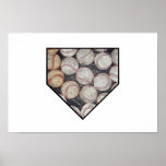 Baseball Home Print