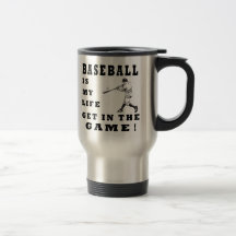 Baseball Is My Life Coffee Mug