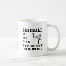 Baseball Is My Life Mugs