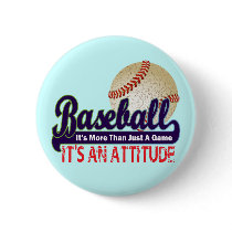 BASEBALL - IT'S MORE THAN JUST A GAME PINBACK BUTTONS