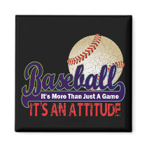 BASEBALL - IT'S MORE THAN JUST A GAME FRIDGE MAGNETS