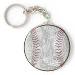 Baseball keychains