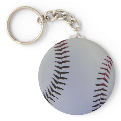 Baseball Keychain by Firecrackinmama