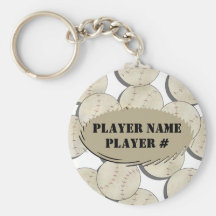 Baseball Keychain