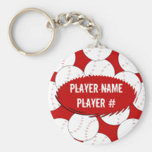 Baseball Keychain