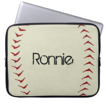 Baseball Laptop Sleeve