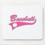 Baseball logo mousepads