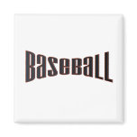 Baseball Fridge Magnet