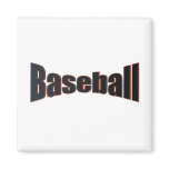 Baseball Fridge Magnet
