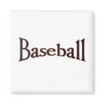 Baseball Refrigerator Magnet
