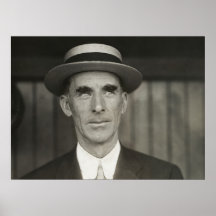 Baseball Manager Connie Mack Philadelphia Athletic Print