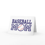 Baseball Mom Card