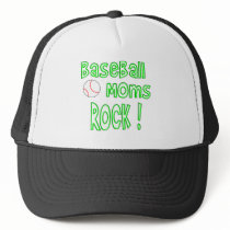 Baseball Moms Rock ! (green)