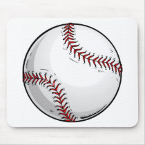 Baseball Mouse Pad
