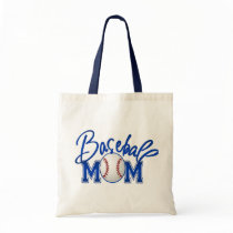 Baseball Mum Canvas Bags