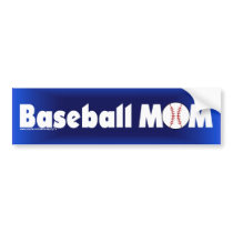 Baseball Mum Bumper Stickers
