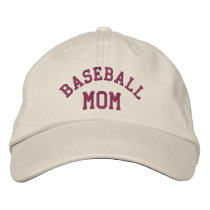 Baseball Mum Cute Embroidered Hat