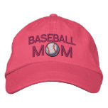 Baseball Mum embroidered hats
