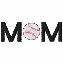 Baseball Mum Embroidered Shirt