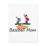 Baseball Mum postcards