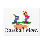 Baseball Mum postcards