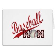 Baseball Mum Red