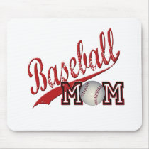 Baseball Mum Red