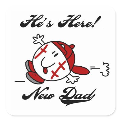Baseball New Dad T-shirts and Gifts Sticker by familymembers