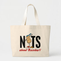 Baseball Nut 2 Canvas Bags