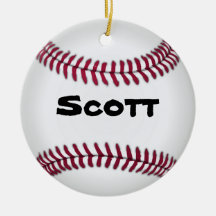 Baseball Ornament