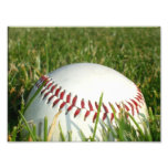 Baseball photo print