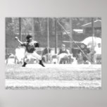 Baseball Pitcher Sketch posters