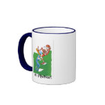 Baseball Pitcher throwing baseball to batter up Coffee Mugs