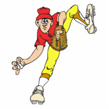 baseball pitcher windup photo cutouts