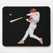 Baseball Player Mousepad