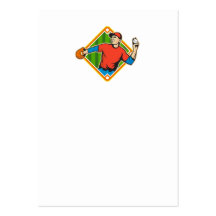 Baseball Player Pitcher Throwing Ball Business Card Templates