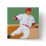 baseball player slide vector graphic buttons