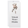 baseball player throwing vector graphic full colour rack card