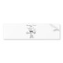 Baseball Robot Bumper Sticker
