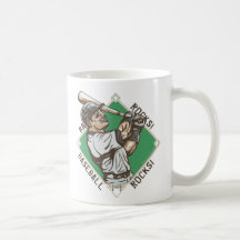Baseball Rocks Batter Mug