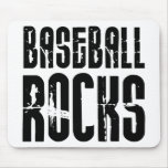 Baseball Rocks Mousepad